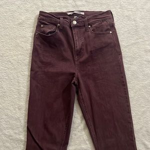 Celebrity Pink- Women’s Purple Skinny Jeans